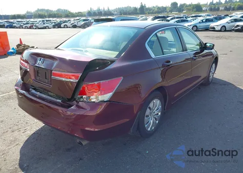2012 Honda Accord 2.4 Lx z USA, uszkodzony, nr VIN 1HGCP2F32CA054695